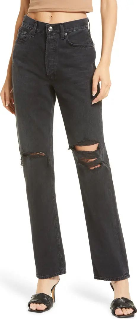 AGOLDE Lana High Waist Flare Leg Jeans | Nordstrom | Nordstrom