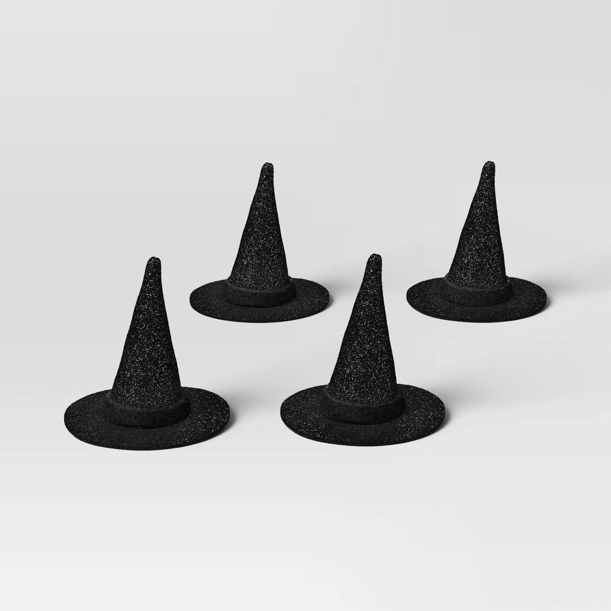 4pk Halloween Clip-on Witch Hat Figurines - Hyde and EEK! Boutique™ Black | Target