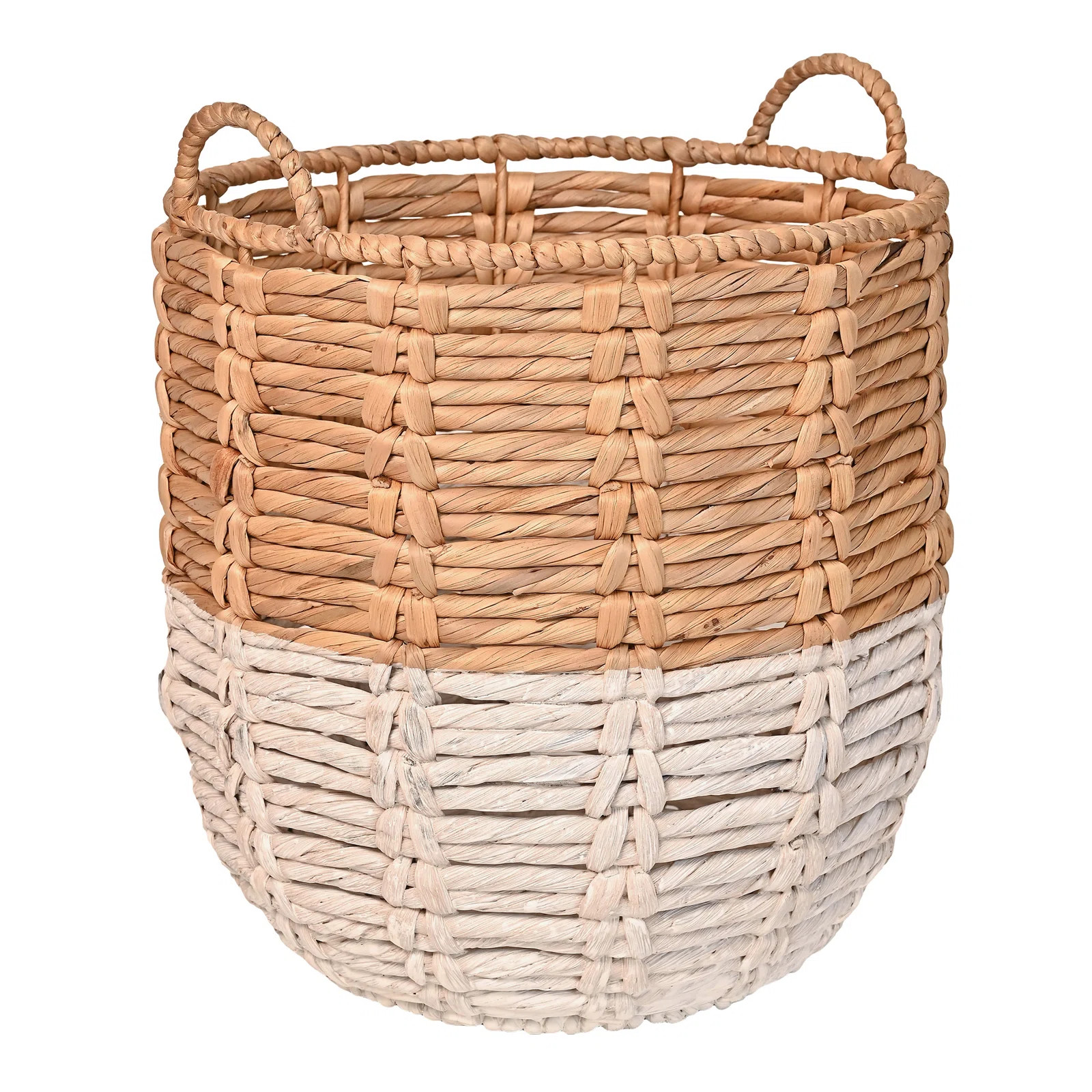 Kei Handmade Wicker Basket With Handles 1 | Joss & Main