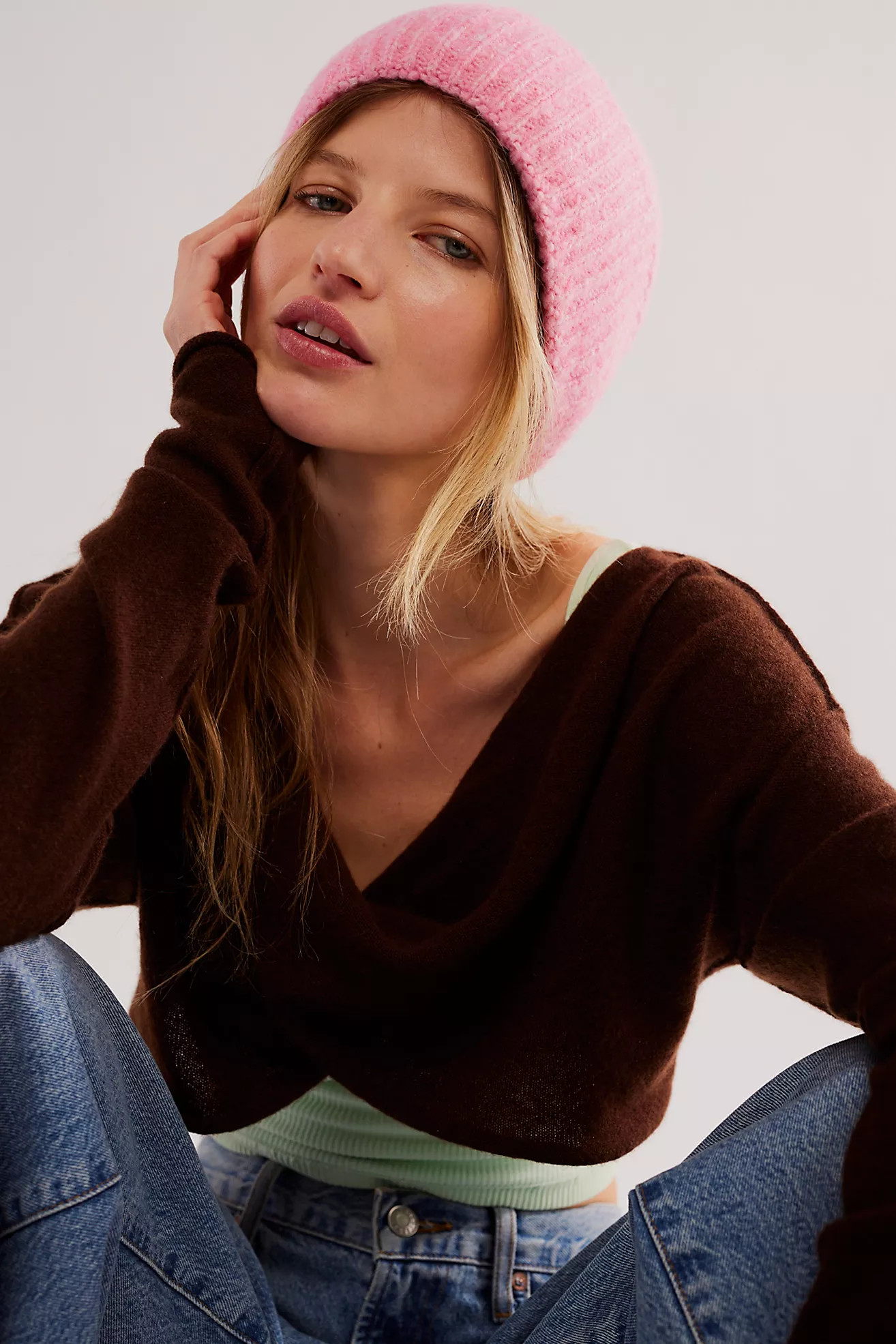 Harbor Marled Ribbed Beanie | Free People (Global - UK&FR Excluded)