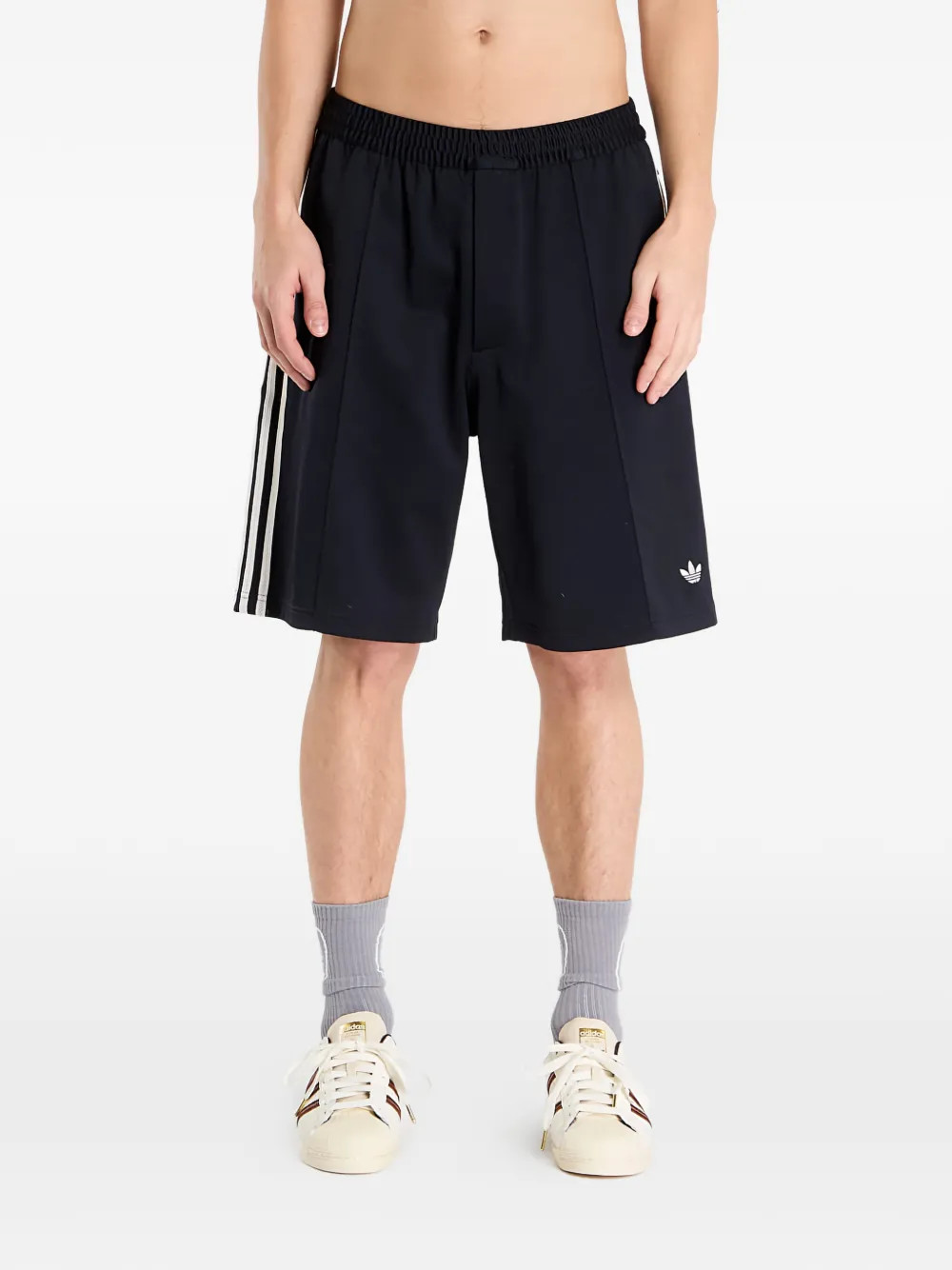 x Wales Bonner twill stripe short | Farfetch Global