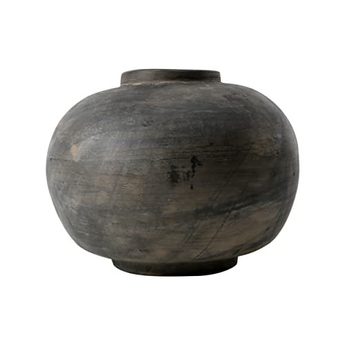 Artissance Earthy Gray Round Pottery Pot, 13.4 Inch Long | Amazon (US)