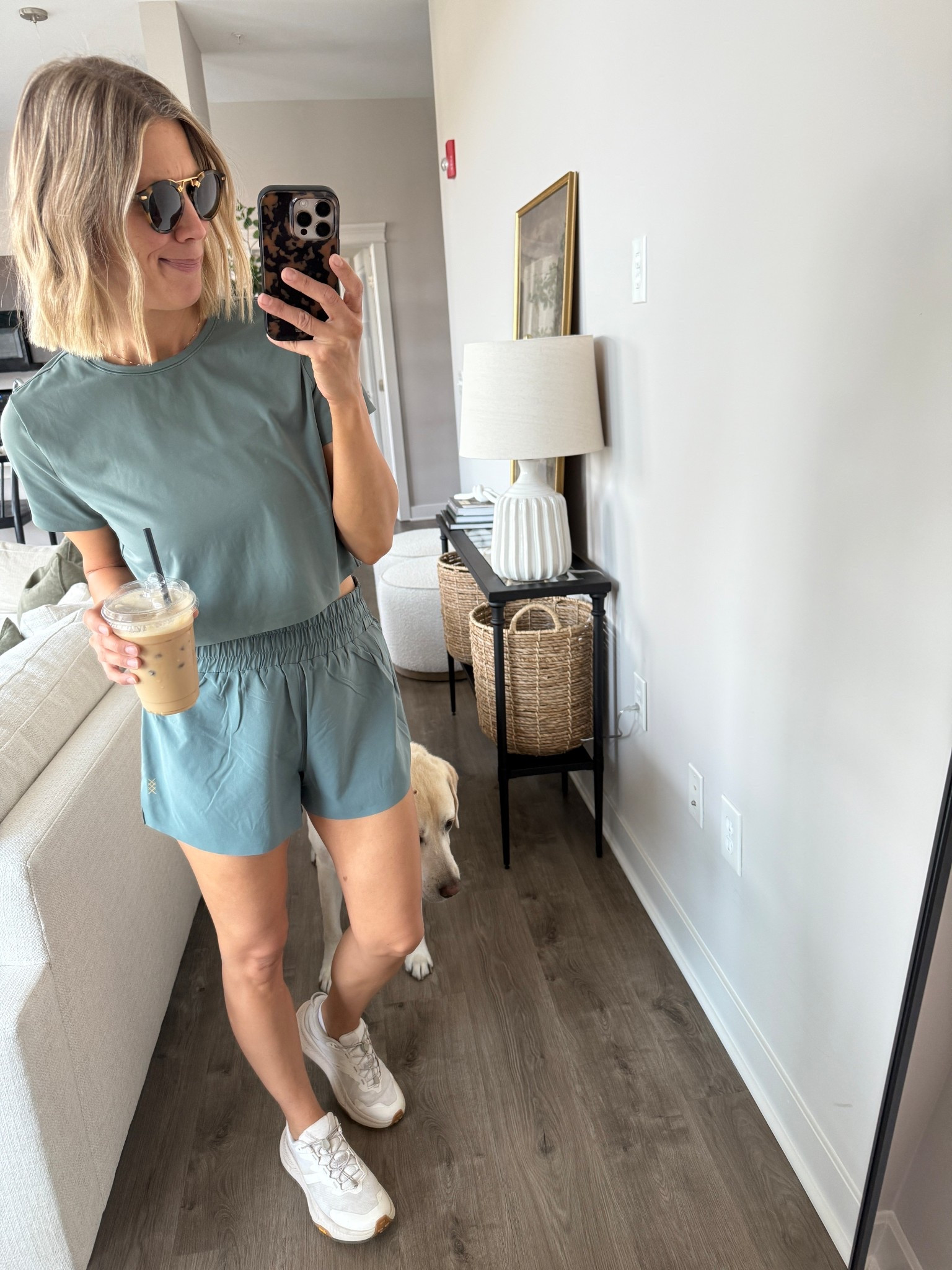 Wearing small shorts, small crop tee, small, medium cami sports bra (code: ABOVETHELAW20)

#LTKFindsUnder100 #LTKActive #LTKOver40