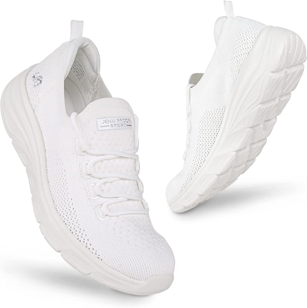 JENN ARDOR Tennis Shoes Womens Slip On Walking Sneakers with Arch Support | Amazon (US)