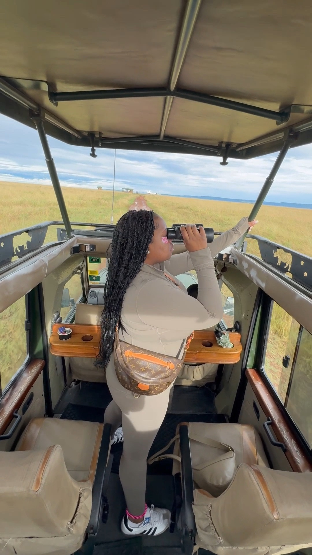 Do you have an upcoming safari trip? Here are a few pieces you can wear to be comfortable and safe in while on those long safari drives! I am wearing a size 10 in the define jacket and align leggings  

#LTKMidsize #LTKdayinmylife #LTKTravel