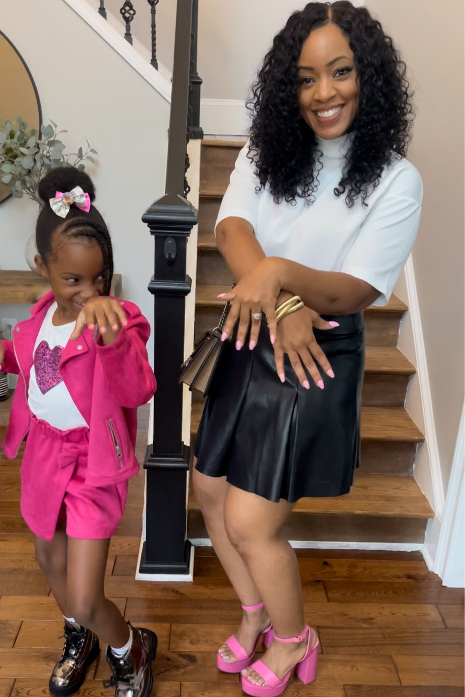 We are not done yet! We are popping tags and giving looks all this Fall season 😆#walmartpartner 

We are jumping into Fall with our Barbie Mommy- date attire! 💅🏾💕 Walmart 's Scoop, Trendoyl, and Madden NYX brought it with the quality and my sweetheart and I had a blast getting dressed.

I'm an order online type of girl, and these fits truly delivered. (See what I did there? 😆)

Visit and Follow my LTK today to shop these looks! 

#walmartfashion #fallfashion 

#LTKstyletip #LTKfamily #LTKSeasonal