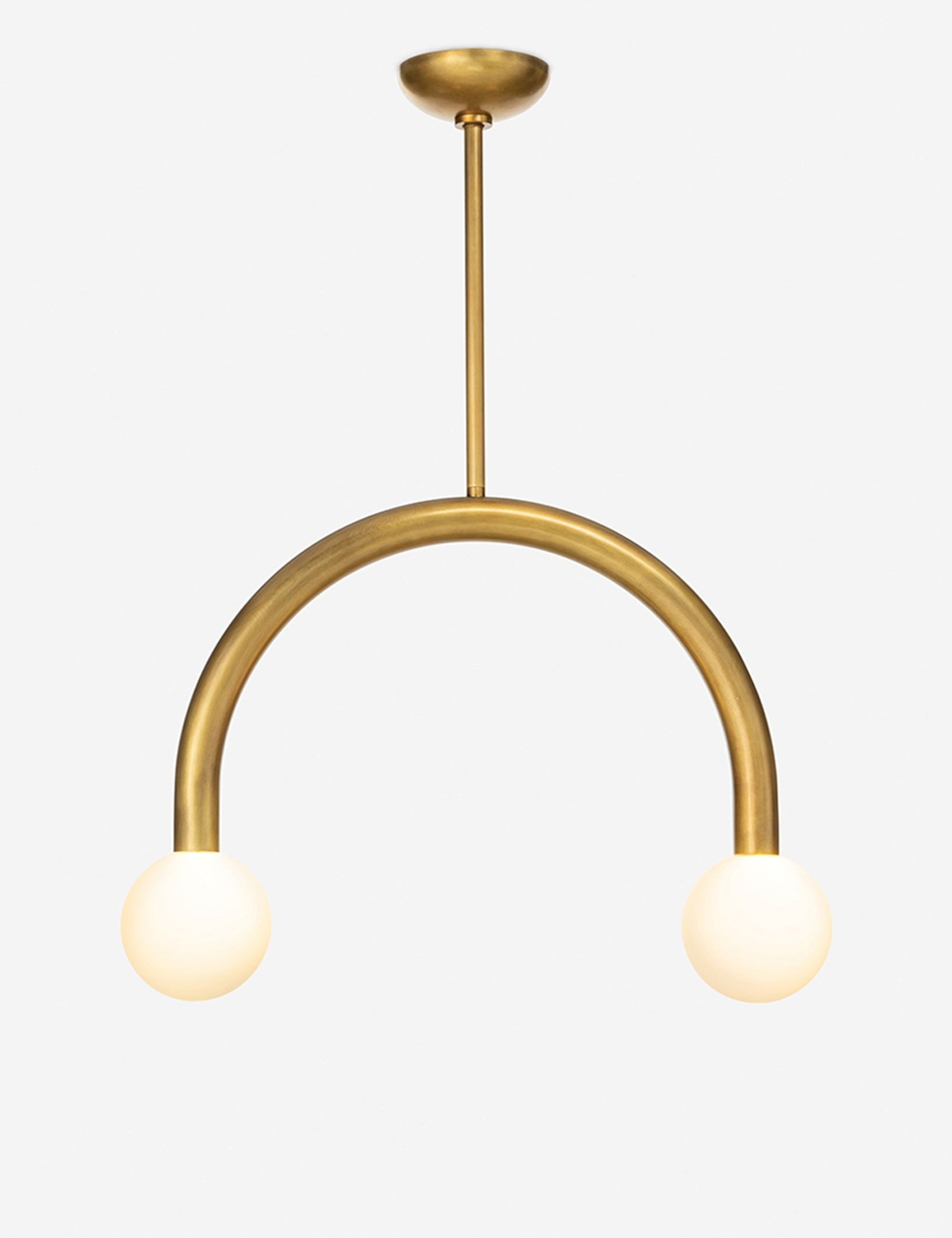 Regina Andrew Happy Pendant Light, Natural Brass | Lulu and Georgia 