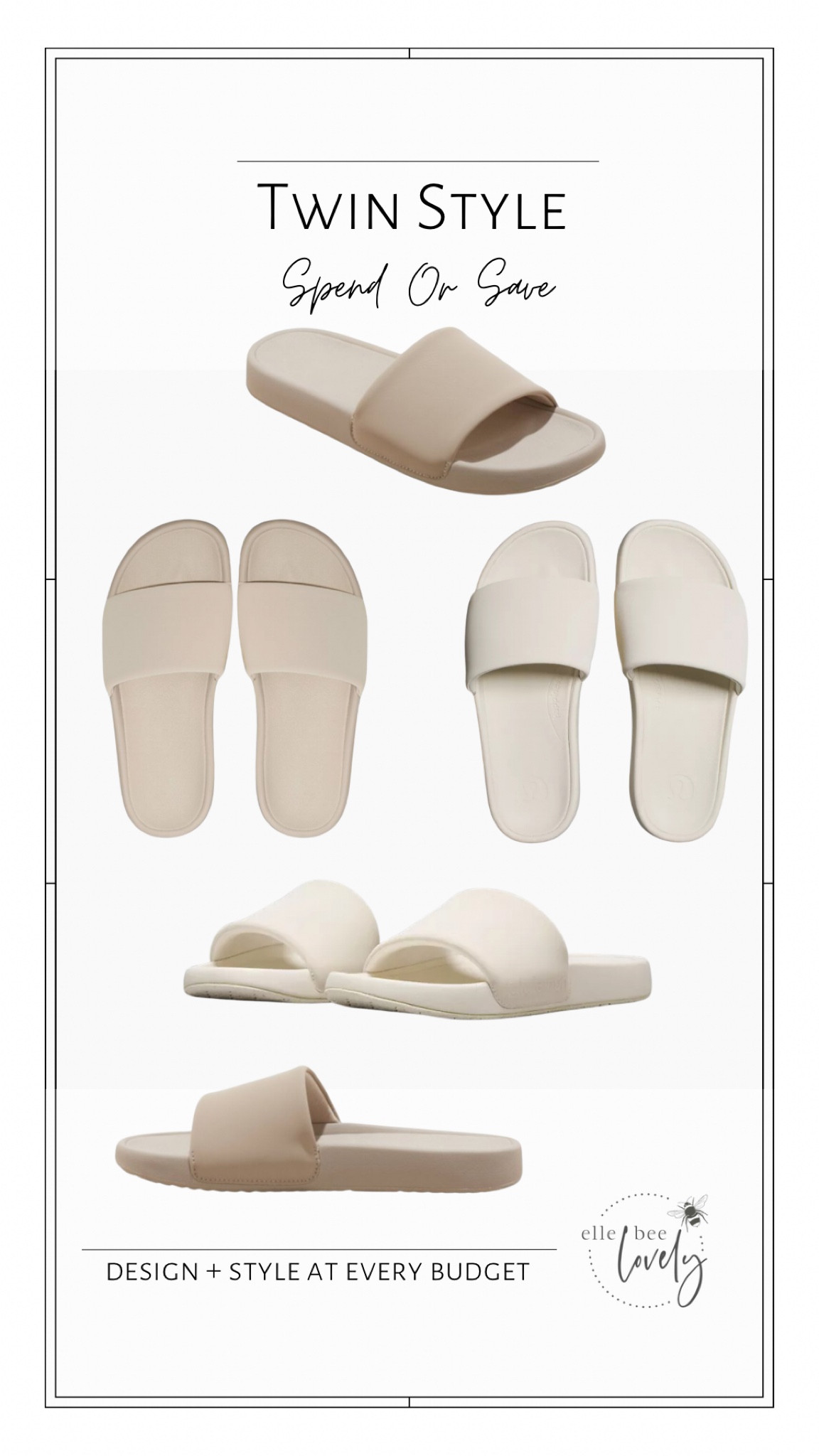 Twin Style Tuesday Slides!
.
.
.
.
Summer shoes, sandals, slides

#LTKSeasonal #LTKStyleTip #LTKShoeCrush