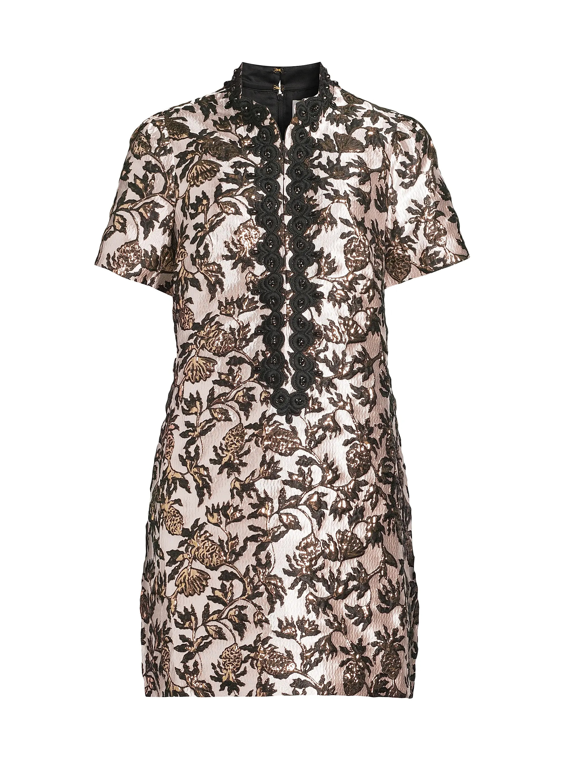 Teddy Jacquard Shift Dress | Saks Fifth Avenue