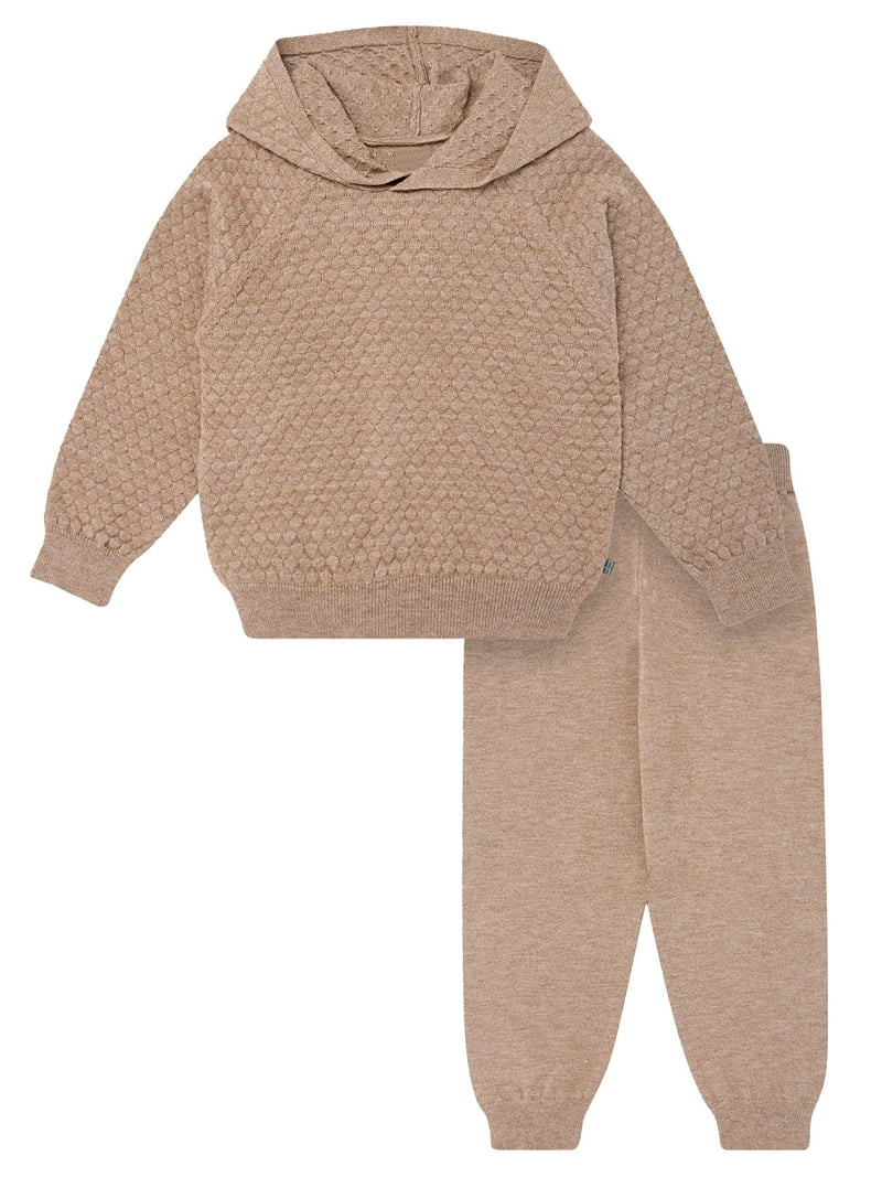 Modern Moments Conjunto de Sudadera con Capucha de Punto para Niña Pequeña by Gerber, Tallas 12... | Walmart (US)