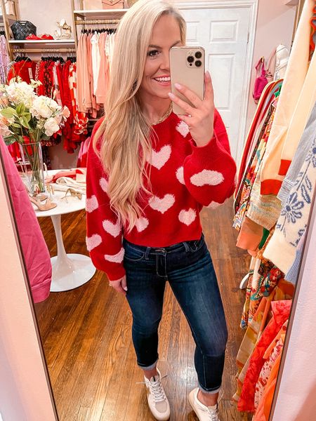We are just completely in love with our newest family addition, Sweet Baby Mia!! Cannot wait to go snuggle her today 💕 We are so excited some of our favorite Valentines Day pieces are on SALE today!!💞 Use code “VAL25” for 25% off!! These pieces are perfect for any Valentines/Galentines event you have coming up!! 

#LTKunder50 #LTKunder100 #LTKsalealert