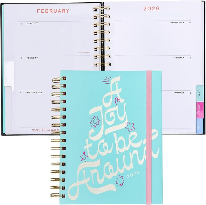ban.do 12-Month Medium Daily and Weekly Planner Dated January 2026 - December 2026, Hard Cover Se... | Amazon (US)