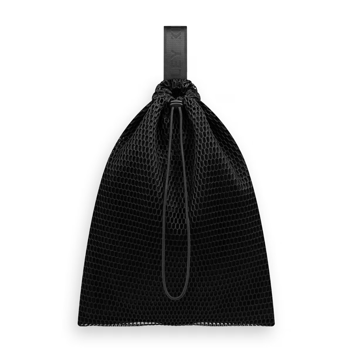 Black Mesh Athletic Beach Crossbody Bag | Wolf & Badger