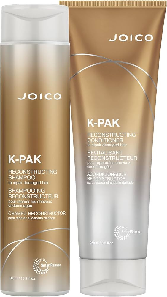 Joico K-PAK Daily Reconstructing Shampoo & Conditioner Set | For Damaged Hair | Repair Damage & P... | Amazon (US)