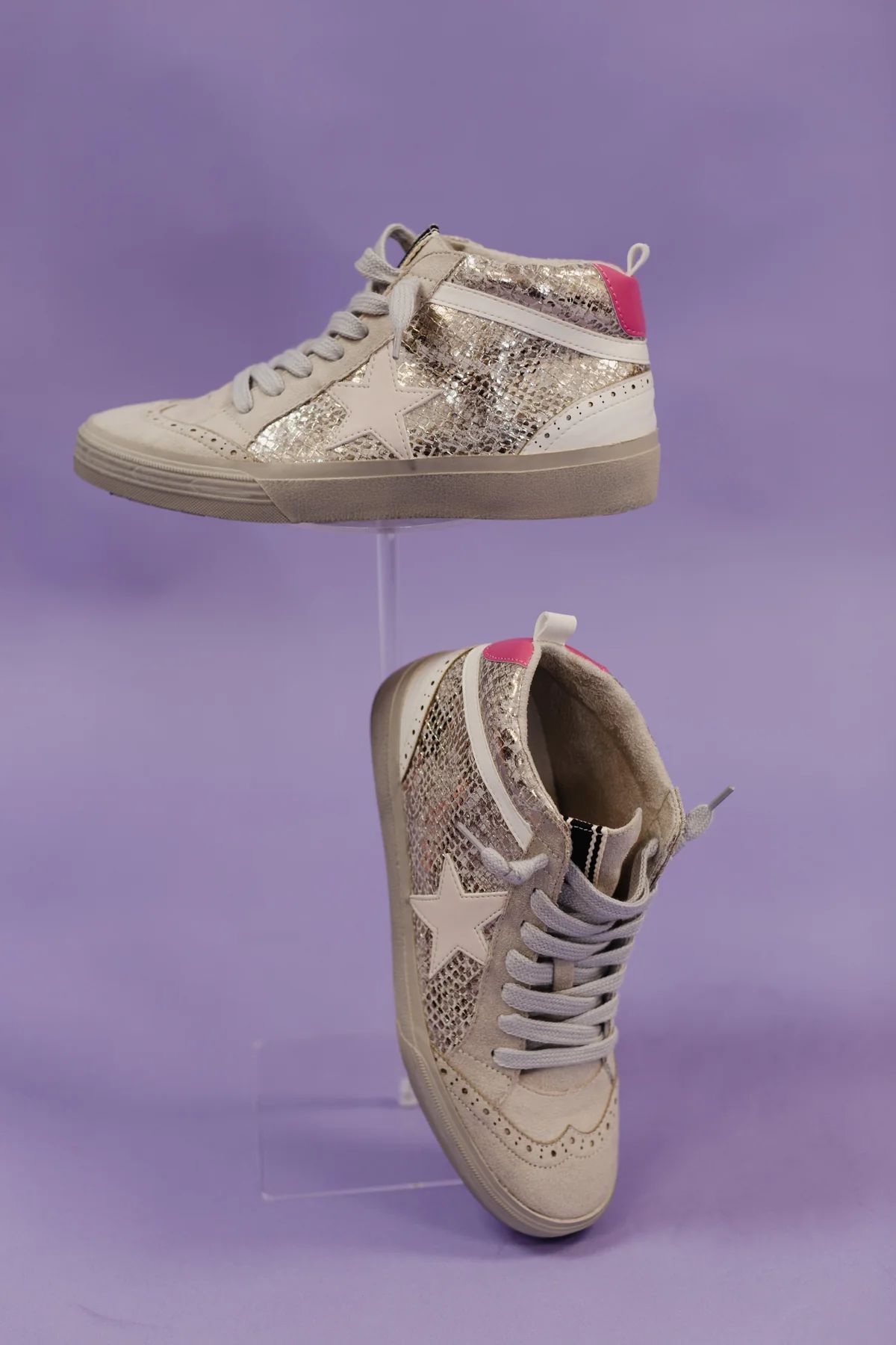 Paulina Mid-Top Sneakers | Shop Dandy Boutique