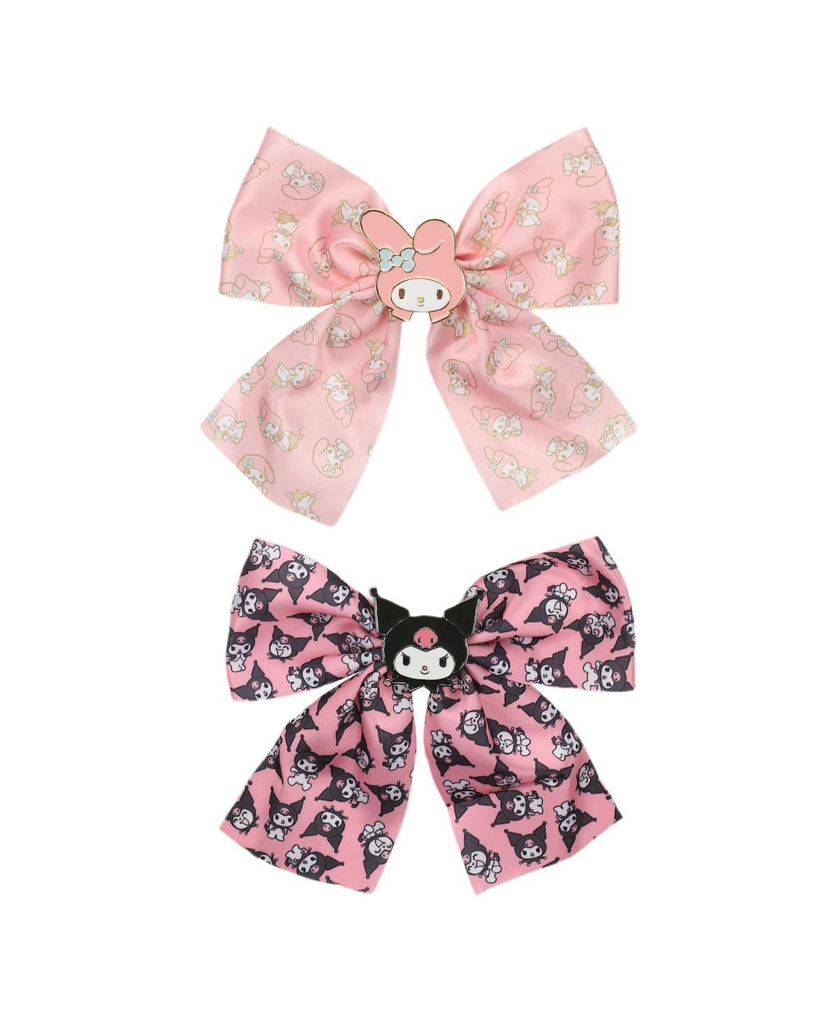 My Melody & Kuromi 2-Piece Hair Clip Bows - Hsr 2-piece kuromi | Macy's