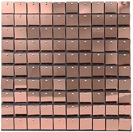 Shimmer Wall Panels,Sequins Backdrop,15 Panels,Great for Events,Home Decoration,Birthday Party,(R... | Amazon (US)