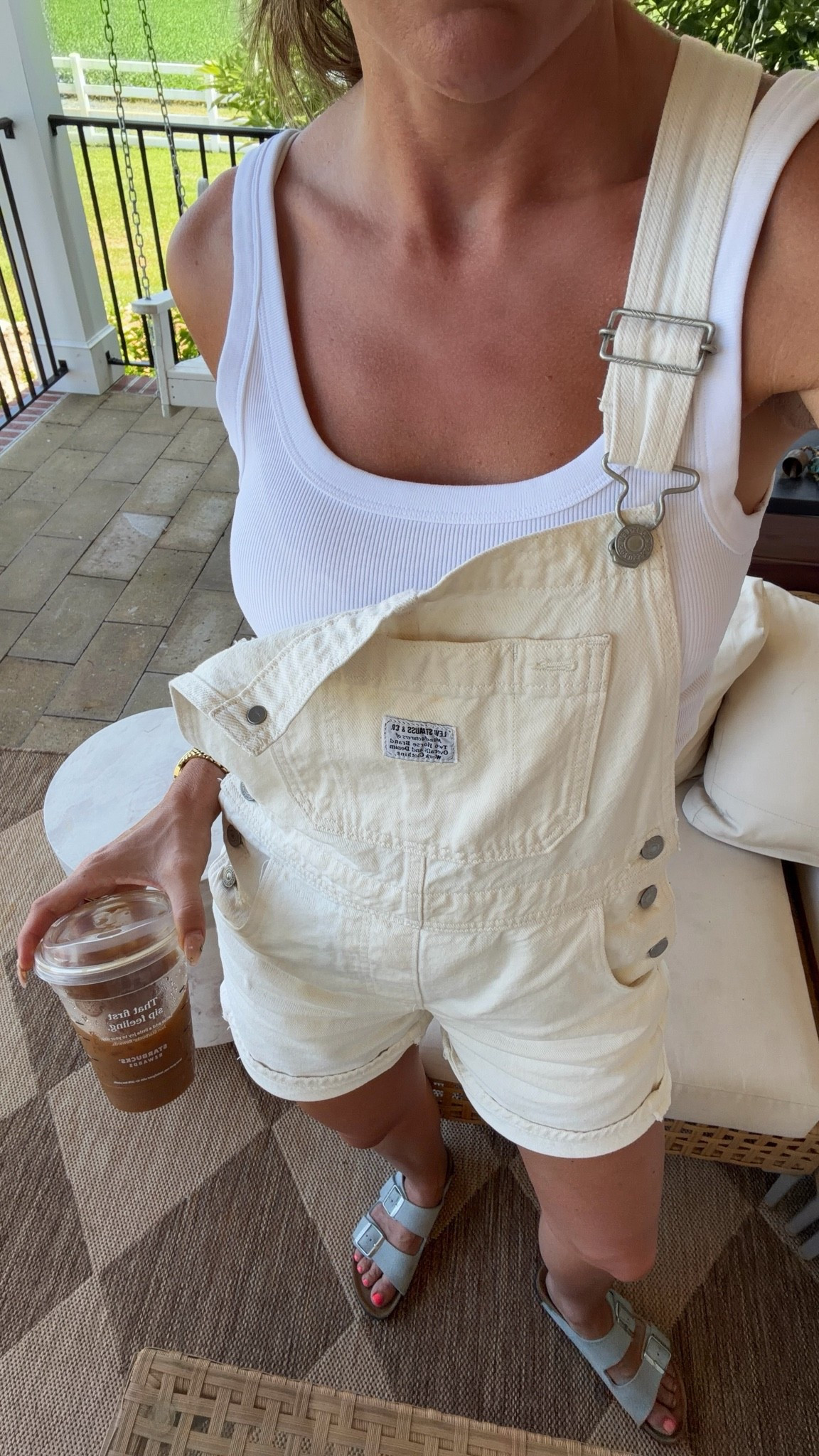 Levi’s overalls size xs! Xs tank top

#LTKdayinmylife #LTKgrwm #LTKootd