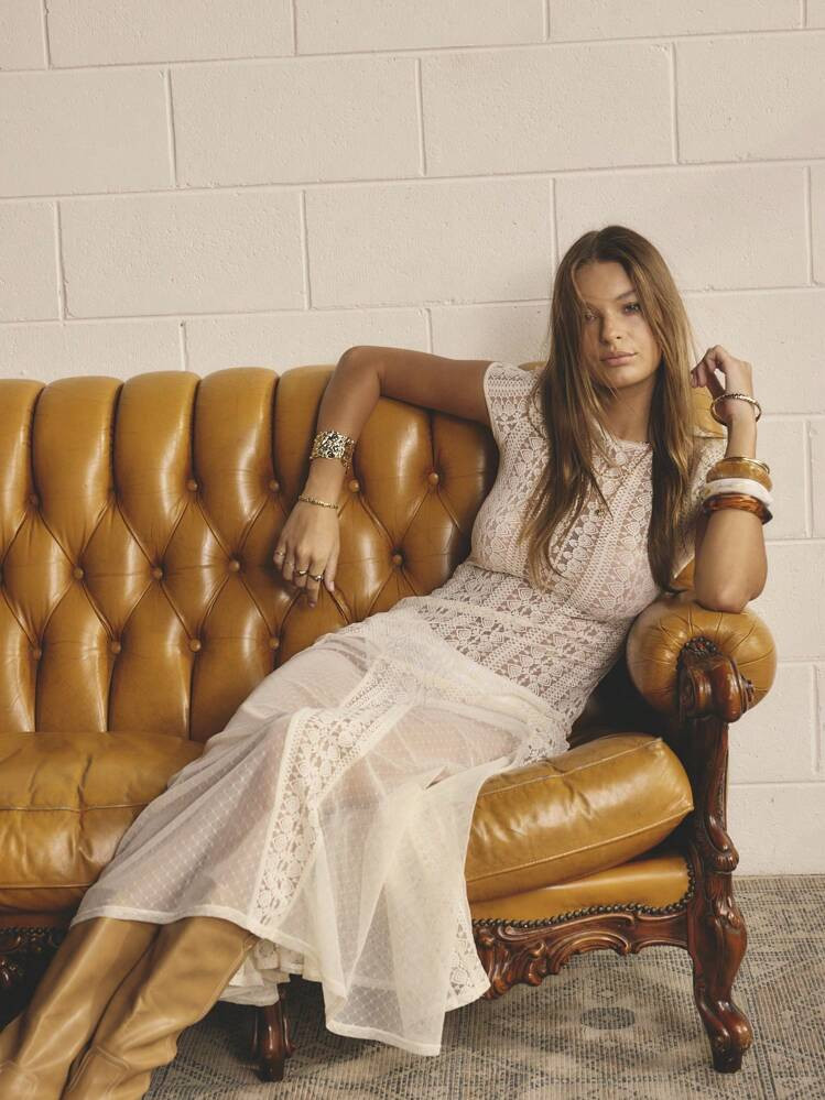 Aralina Women's Sexy Sheer Lace Dress,Dresses For Women Summer | SHEIN