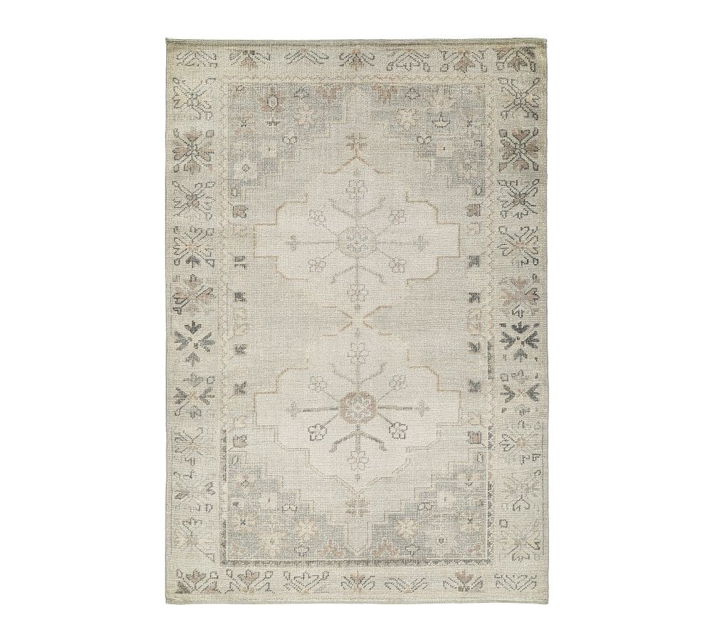 Aurelia Hand-Knotted Wool Rug | Pottery Barn (US)