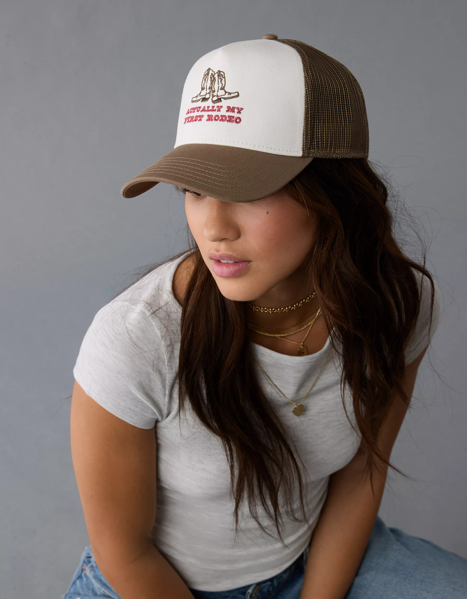 AE Western Trucker Hat | American Eagle Outfitters (US & CA)