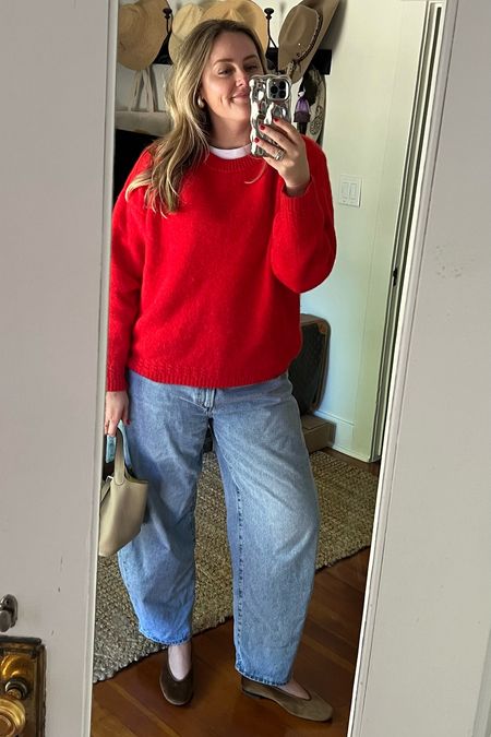 French Red in Sezane for the big game or Valentines Day. ♥️
#red #french #sezane #style #ootd #sweaterweather 

#LTKstyletip #LTKhome #LTKSeasonal