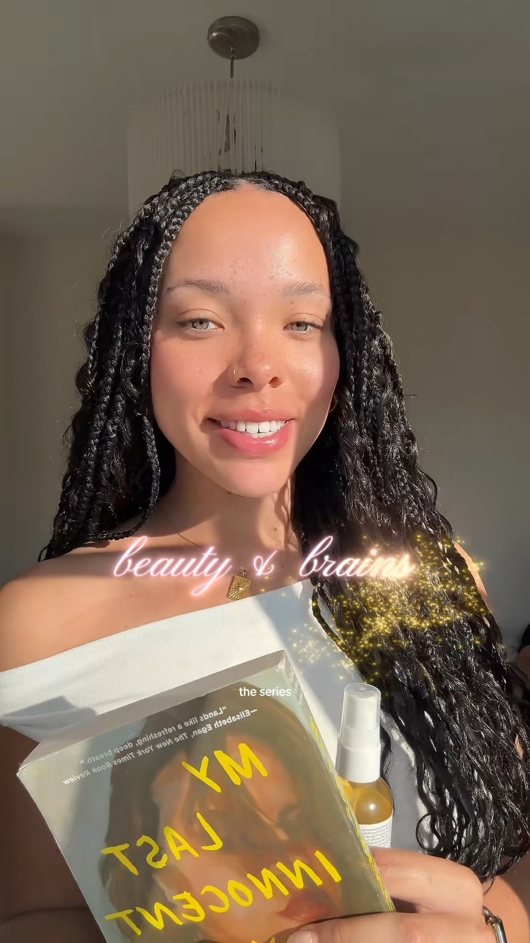 my last innocent year & keihls body oil 🤍