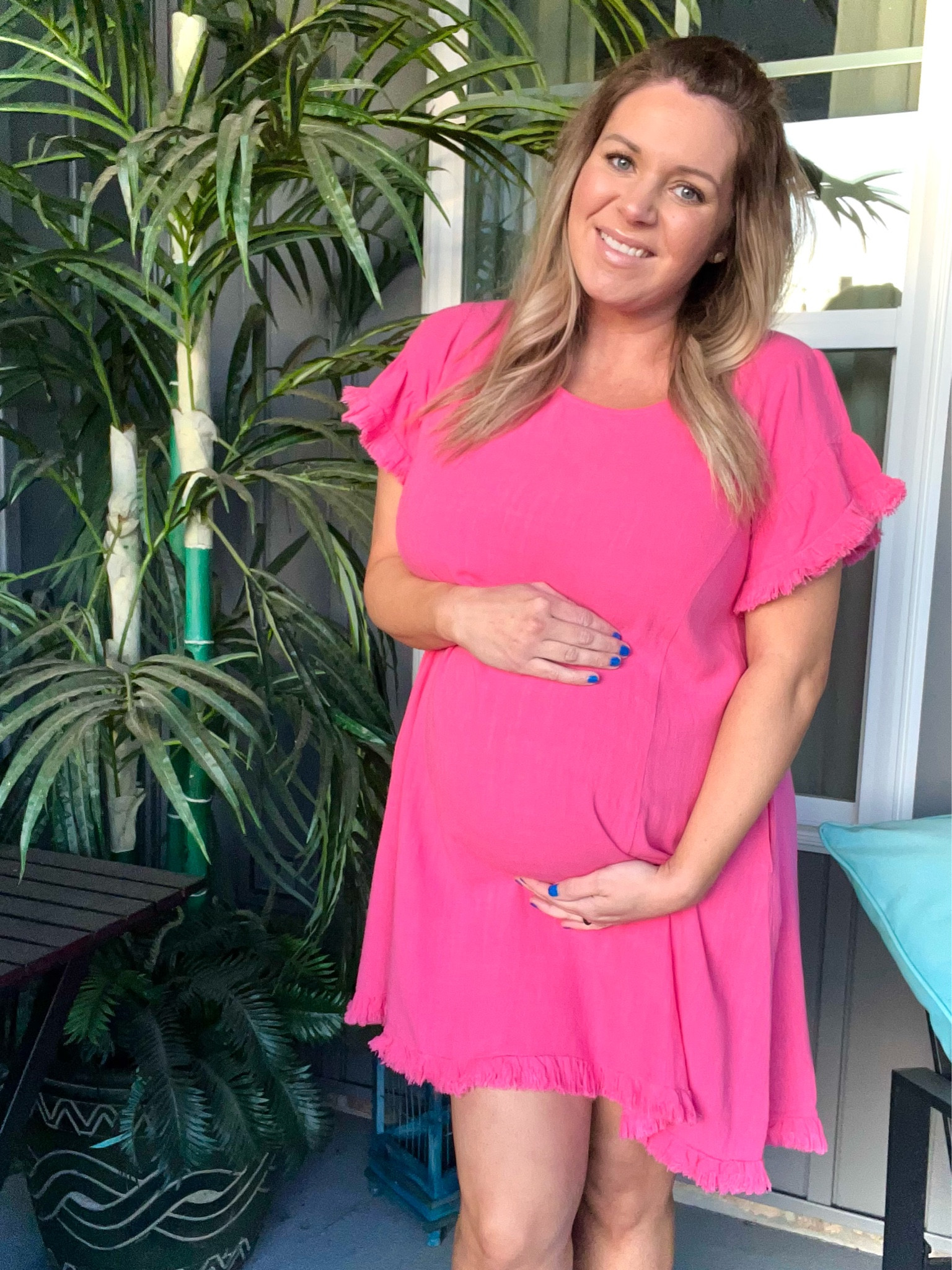 This maternity dress is beautiful! Perfect dress for Easter and post partum friendly!

#LTKFind #LTKSeasonal #LTKbump