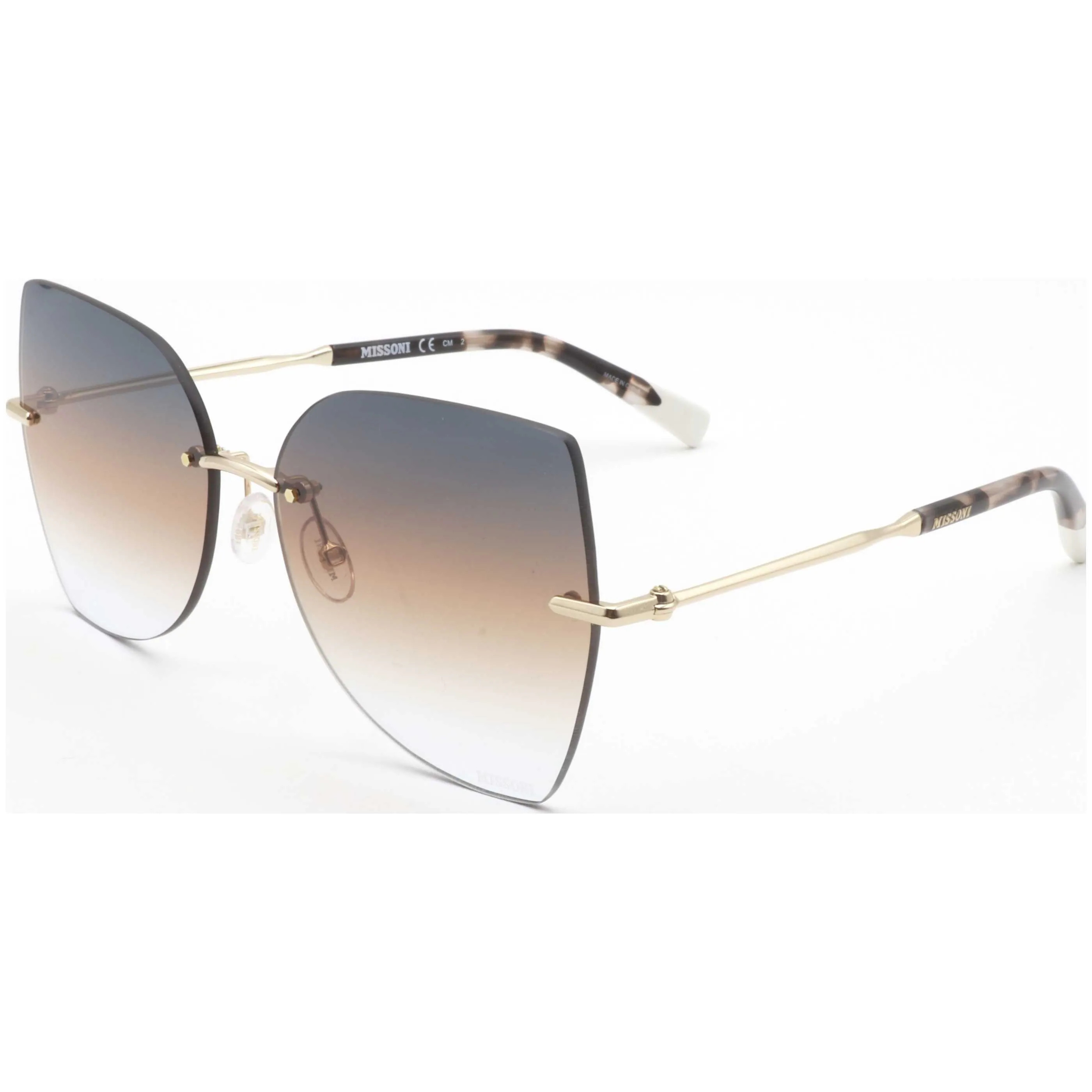 Missoni Women's 60mm Gold Sunglasses MIS0119-S-J5G-60 | Overstock