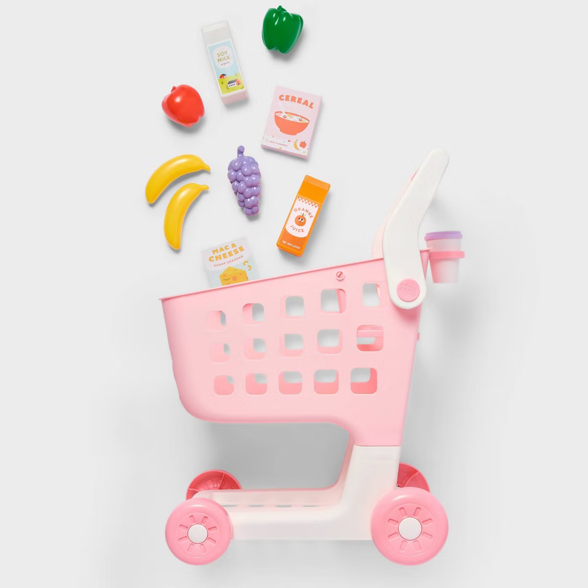 Shopping Cart and Accessories Playset - Gigglescape™: Fits 14-Inch Dolls, Includes Play Food, 1... | Target
