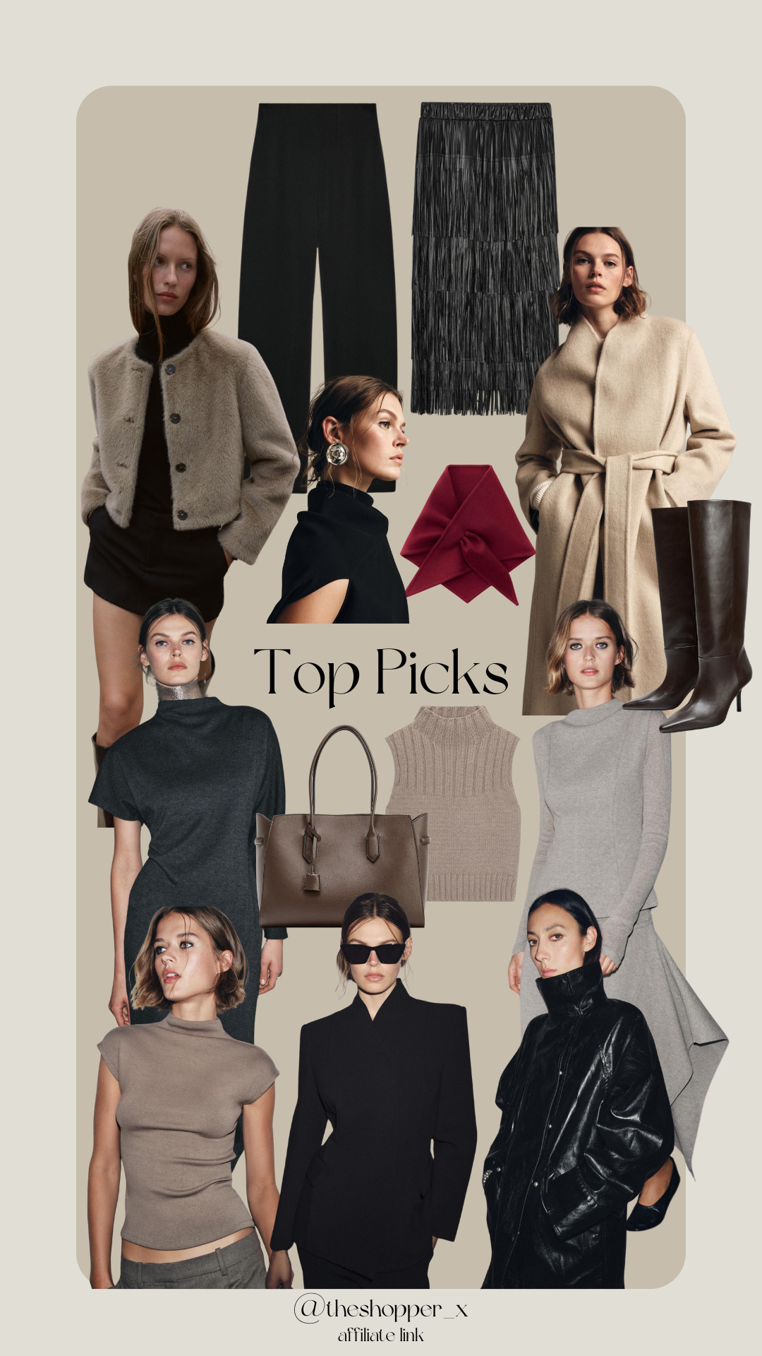 Zara New In, Jacket, Dress, Top, Skirt, Trousers, High Neck, Shopper, Boots, Earrings, Scarf, Knit, Faux Fur, Fringe 

 #LTKuk #LTKautumn #LTKstyletip