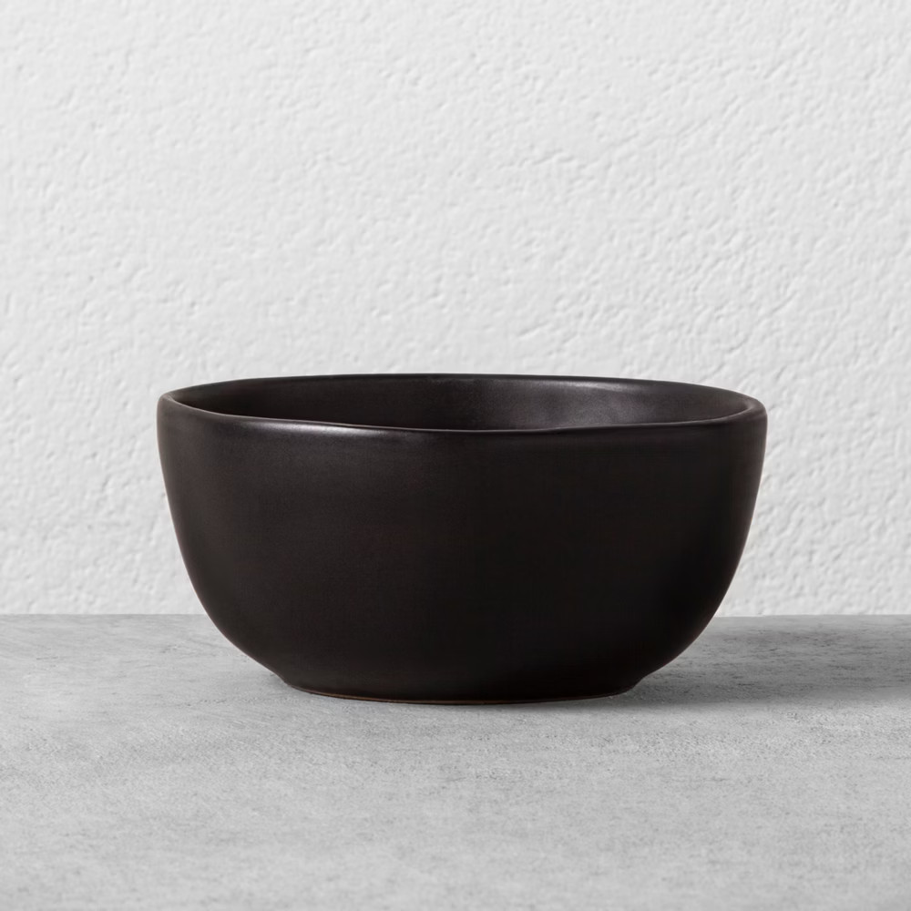 Stoneware Mini Bowl Black - Hearth & Hand with Magnolia | Target