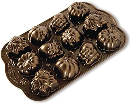 Nordic Ware Autumn Delights Cakelet Pan | Amazon (US)
