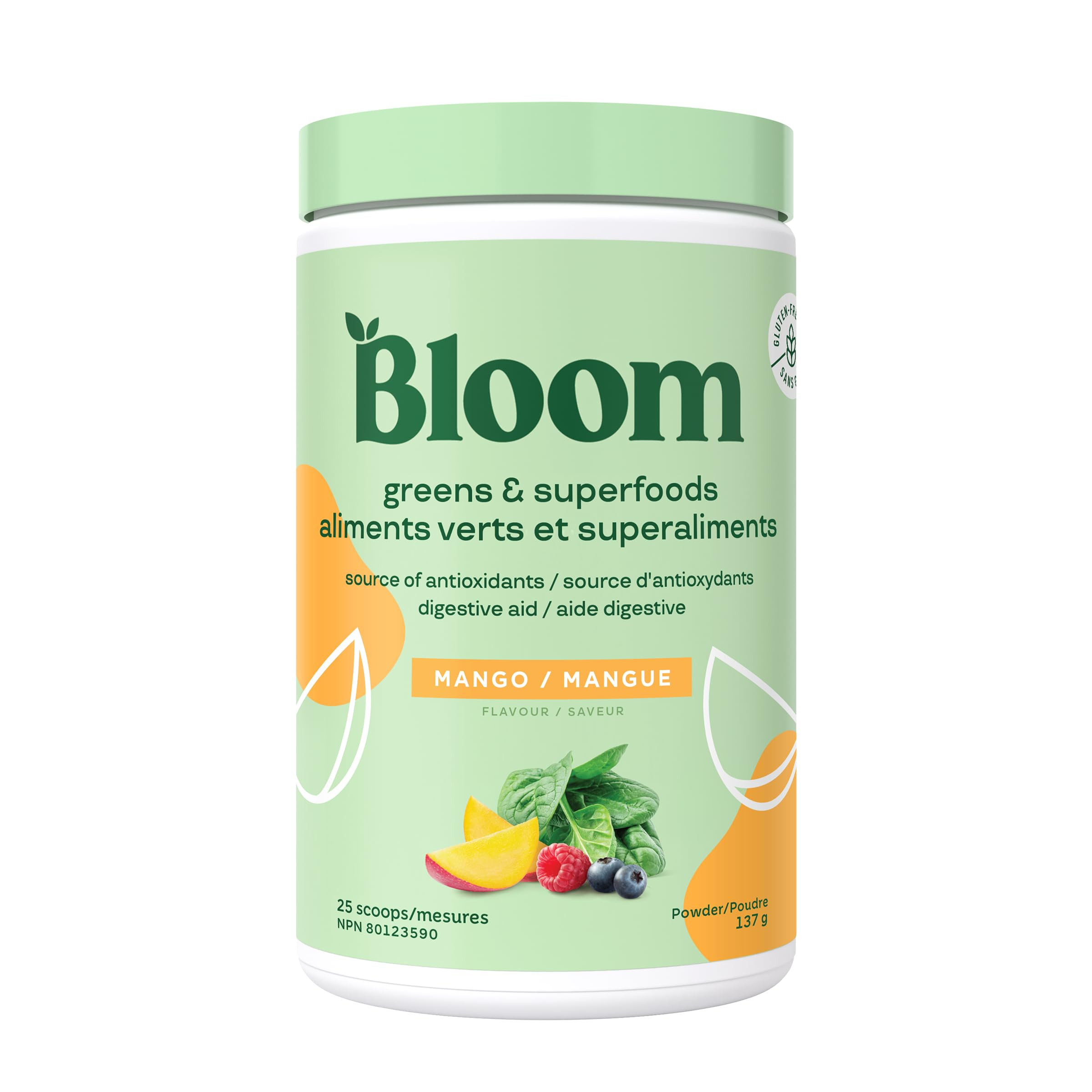 Bloom Nutrition Superfood Greens Powder, Digestive Enzymes with Probiotics and Prebiotics, Gut He... | Amazon (CA)