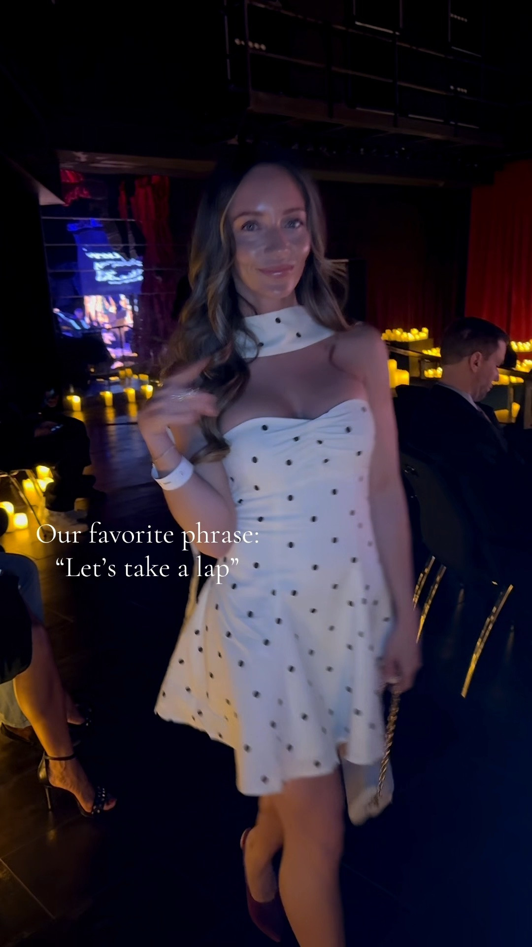 Polka dot strapless dress perfect summer event dress with scarf

#LTKvlog #LTKSeasonal #LTKootd