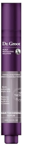 Dr. Groot Award-Winning Hair Thickening Serum for Hair Loss, Korean Hair Care, Scalp Treatment, Clinically Tested, Reduces Oil, Roll On | Amazon (US)