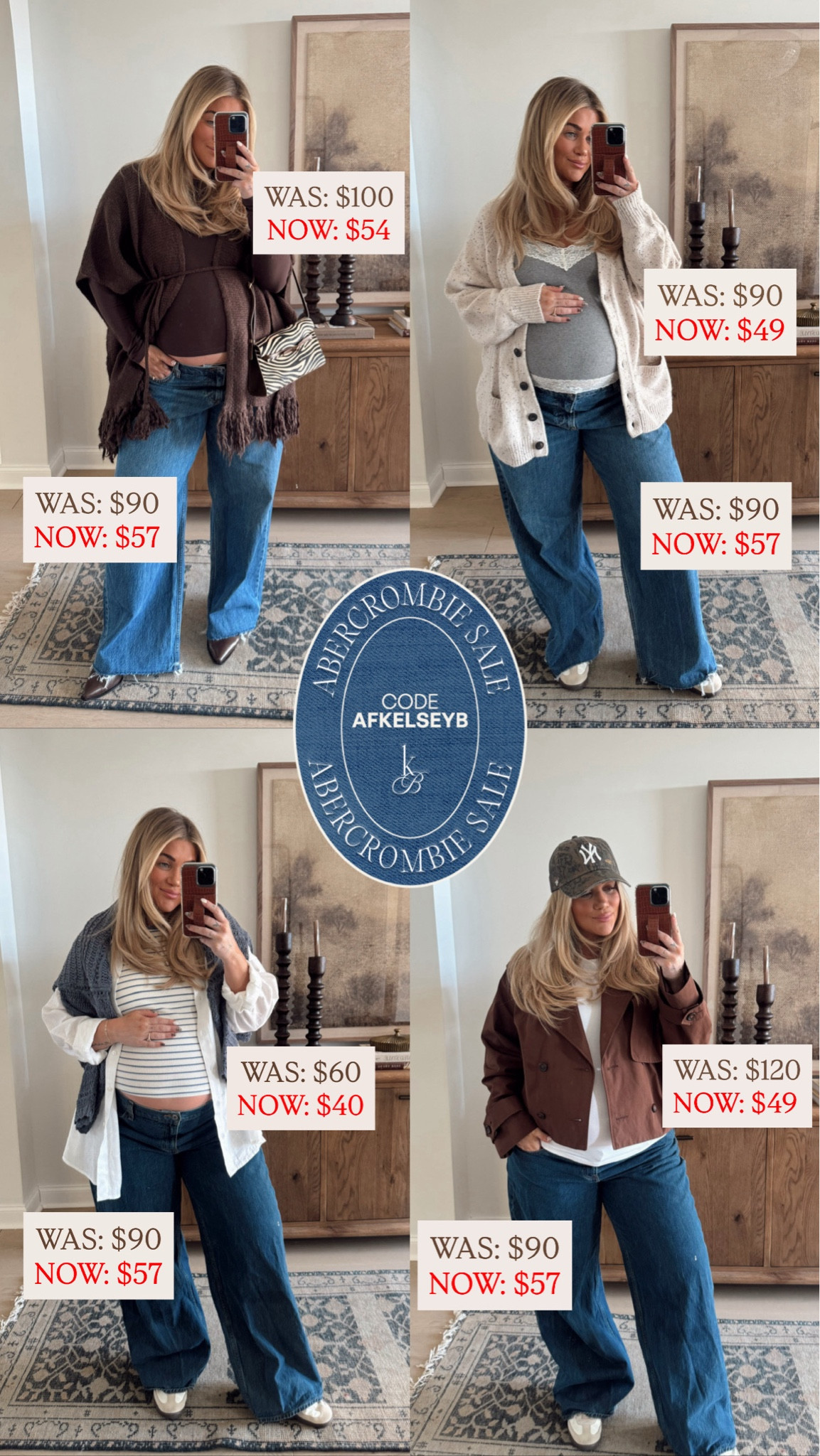 Abercrombie recent fits🤎 Use code AFKELSEYB for additional 15% off 

#LTKSaleAlert #LTKMidsize
