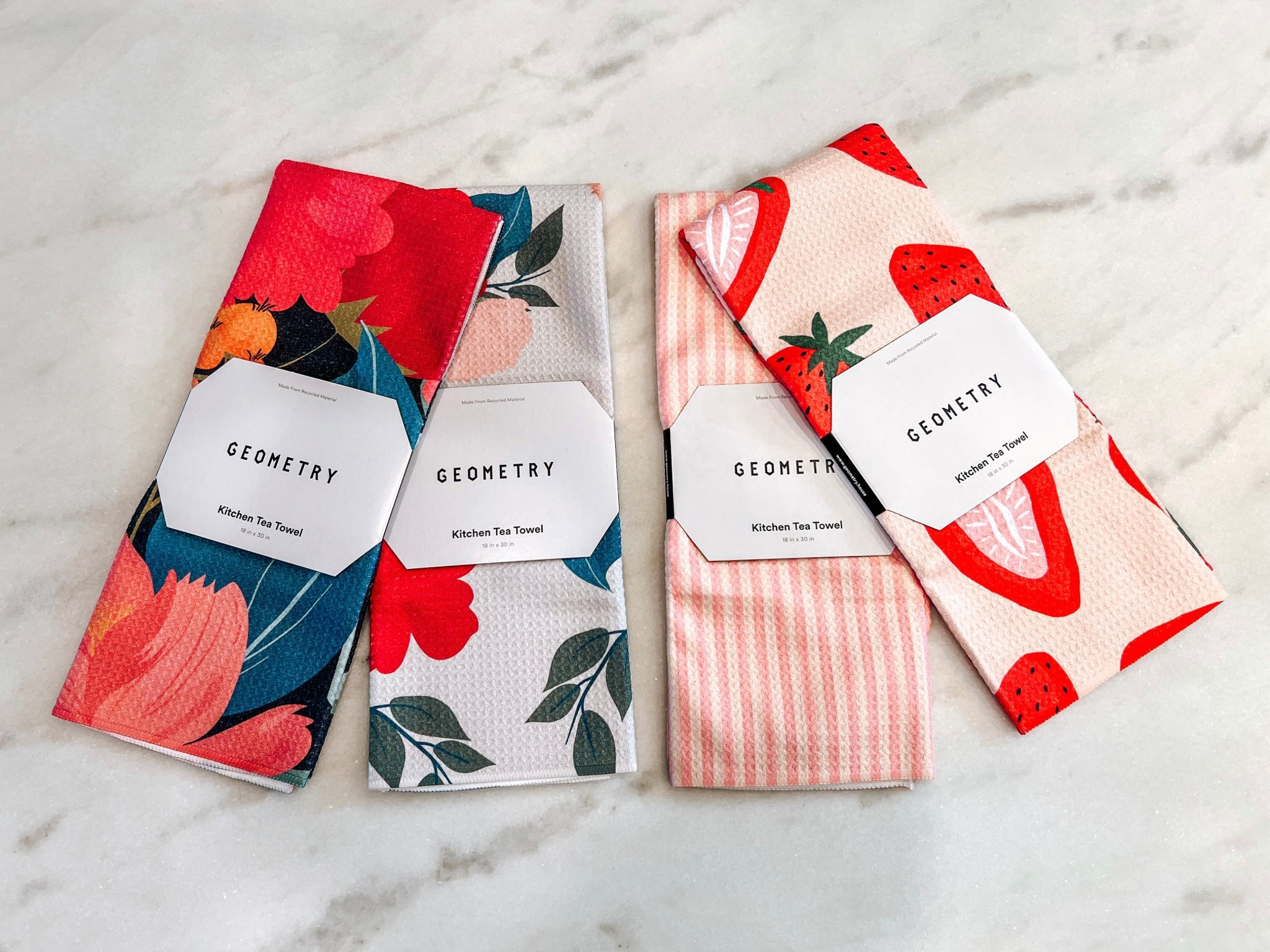 Spring refresh of geometry tea towels! Also a great item to keep in your gift closet for a hostess gift 💝 

#LTKSaleAlert #LTKHome #LTKmomlife