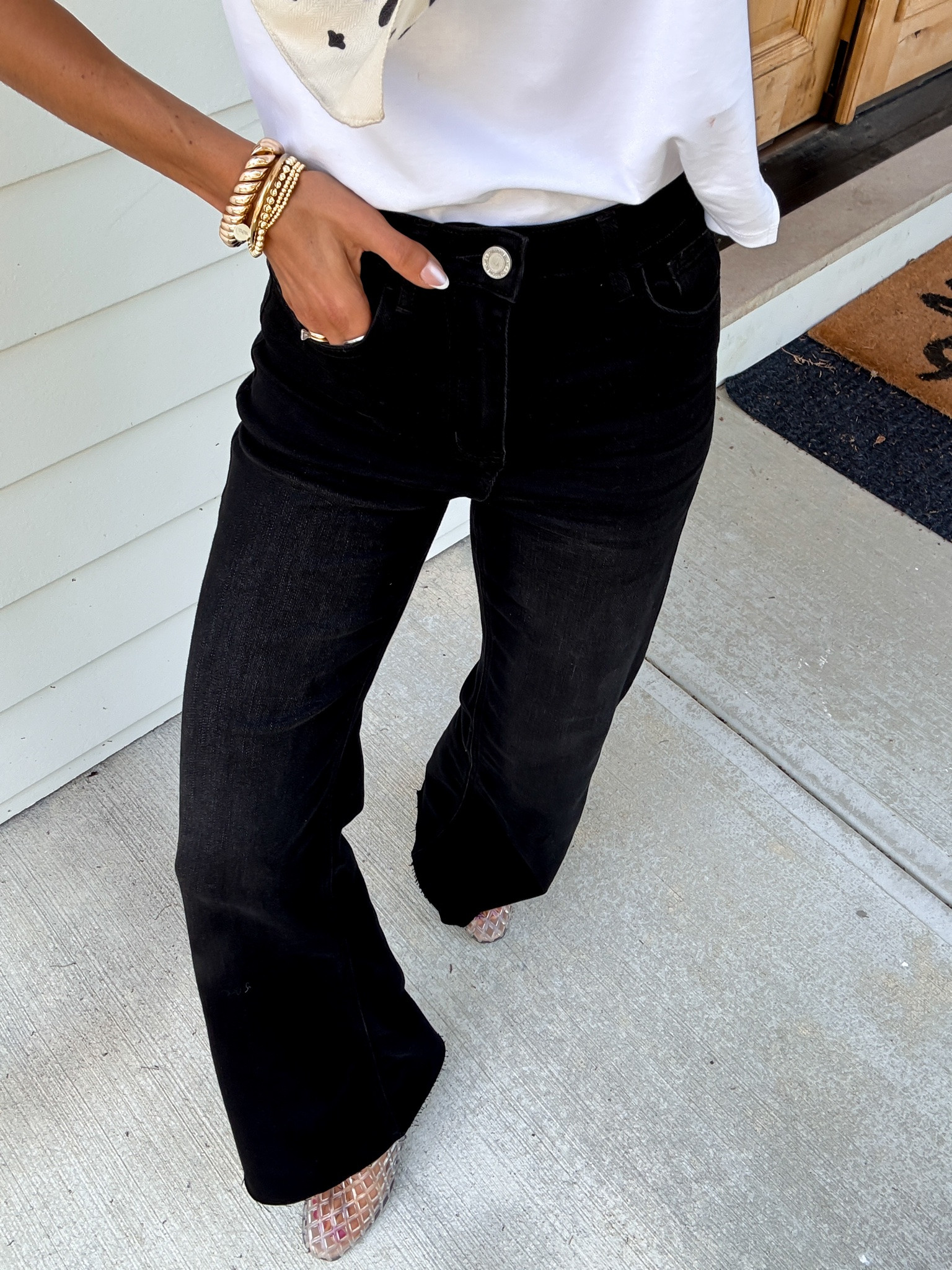 Scroll to shop. Amazon sweatpant jeans - fit true to size. Come in length and wash options. Follow for more.

#LTKootd #LTKgrwm #LTKmomlife