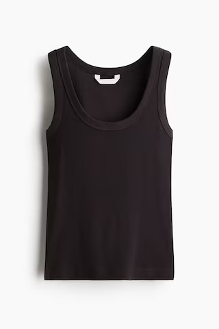 Fitted vest top | H&M (UK, MY, IN, SG, PH, TW, HK)