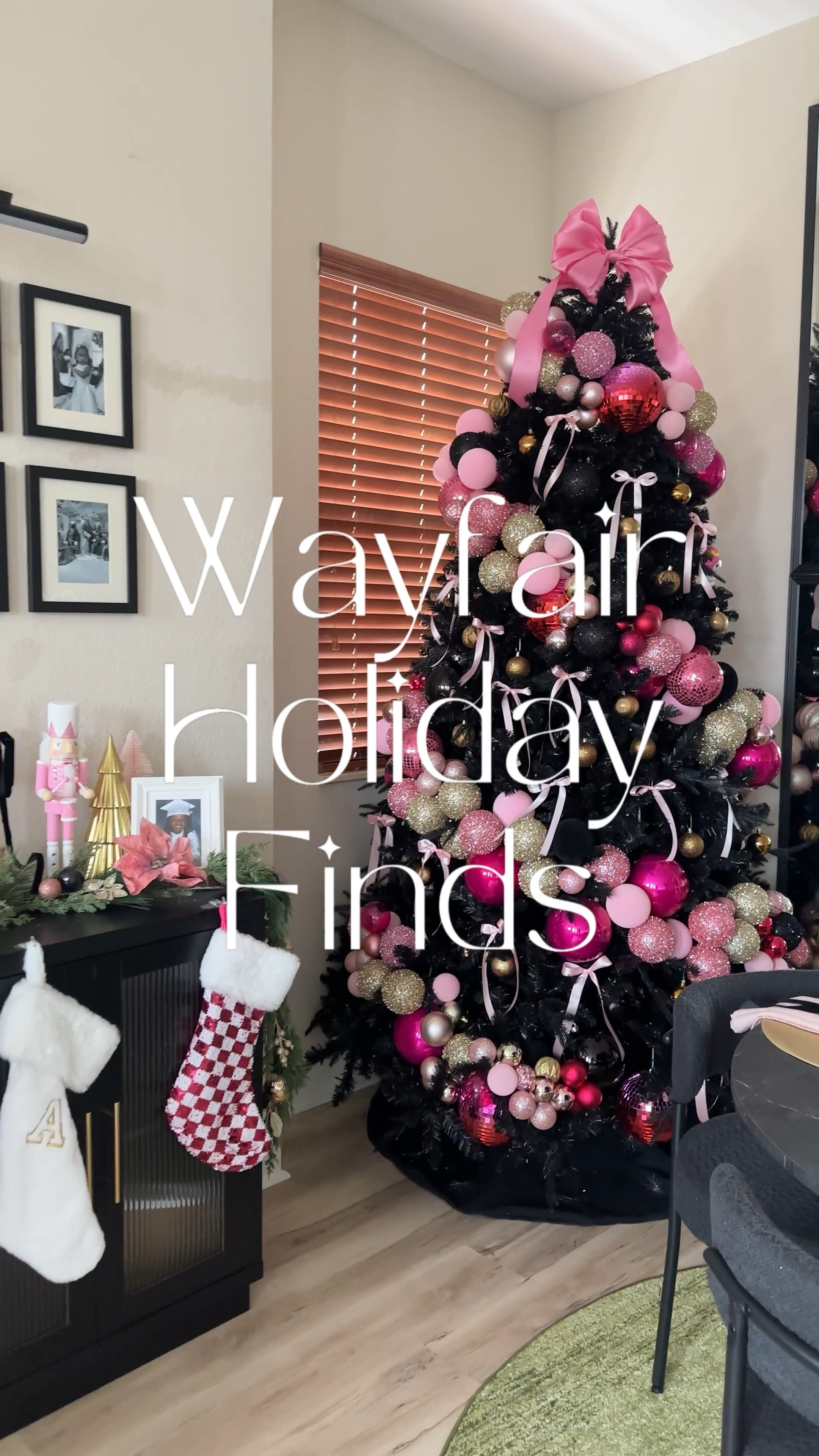 Cutest Holiday Finds for my Pink Christmas 🎀🖤❄️✨

#LTKSeasonal #LTKU #LTKHoliday