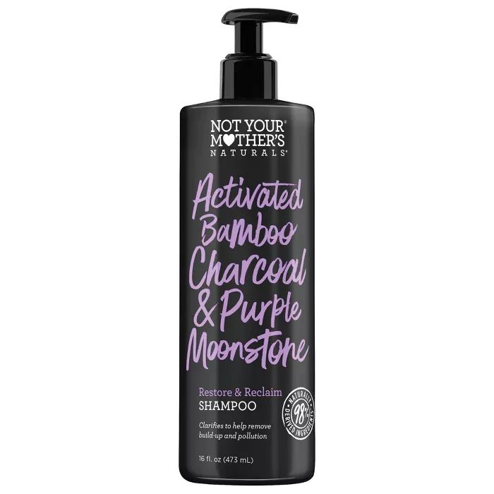 Not Your Mother's Naturals Activated Bamboo Charcoal & Purple Moonstone Restore & Reclaim Clarify... | Target