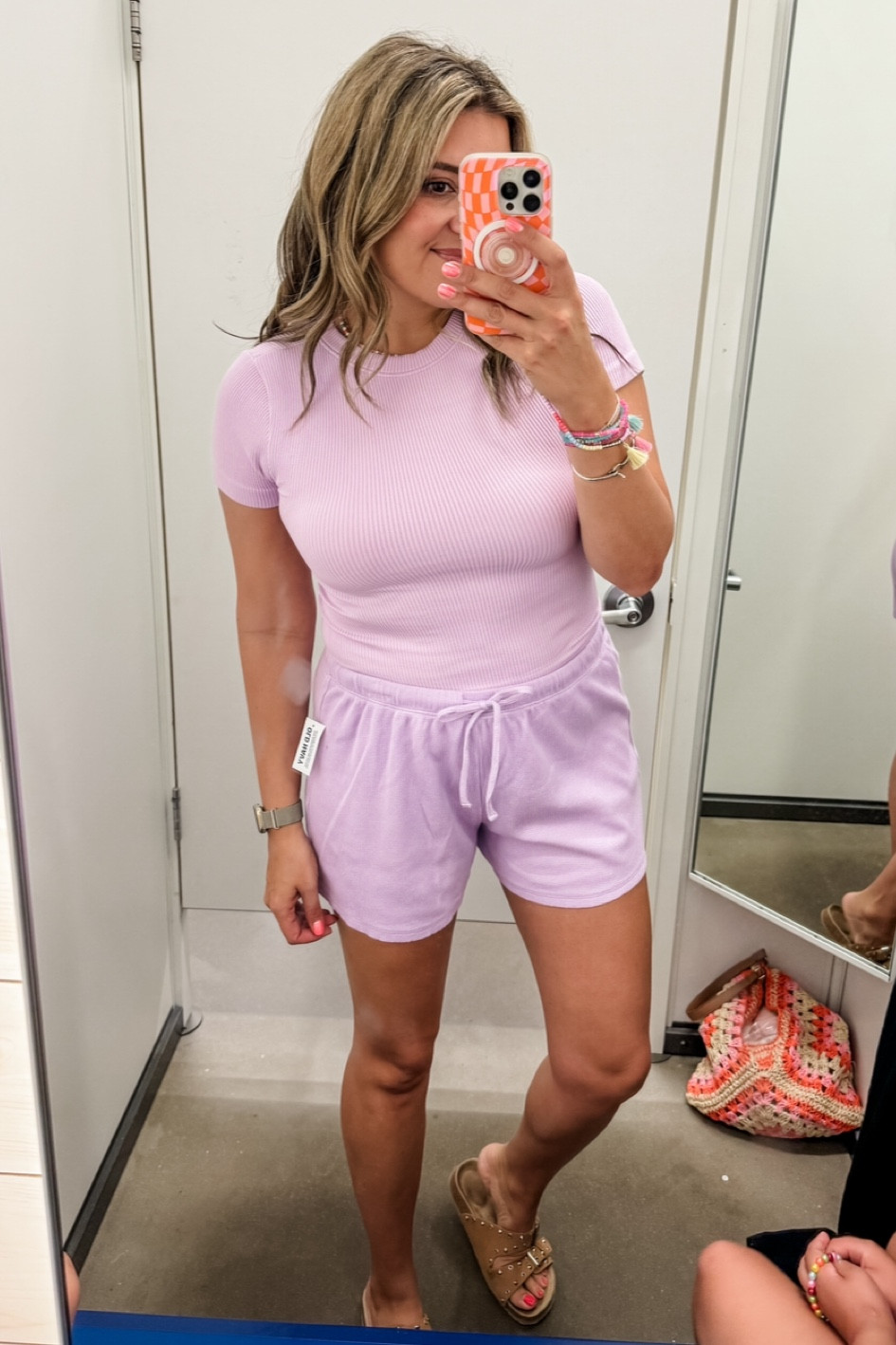 Old navy size 8 try on and everything is on sale! LOVE these two together. Super comfy and soft! They make the cutest lounge set. Top comes in several colors. Fits tts. @oldnavy #oldnavy 

#LTKMidsize #LTKFindsUnder50 #LTKSaleAlert