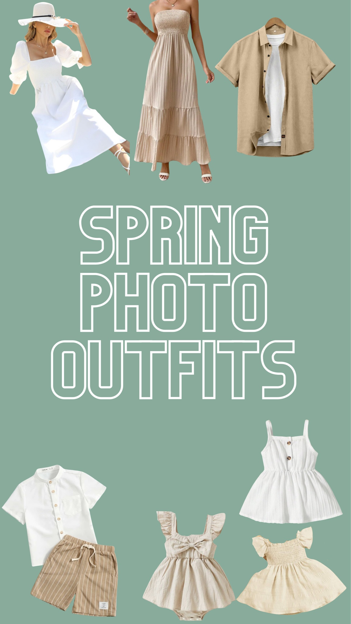 Spring Family Picture Outfit Inspo 

#LTKbaby #LTKfamily #LTKkids