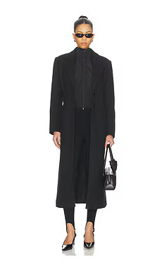 Elodie the Label Cindy Coat in Black from Revolve.com | Revolve Clothing (Global)