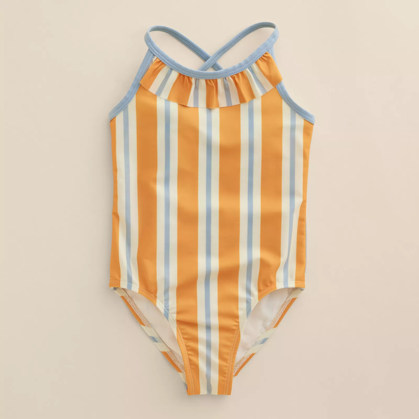 Baby & Toddler Girl Little Co. by Lauren Conrad Ruffle One-Piece Swimsuit | Kohl's