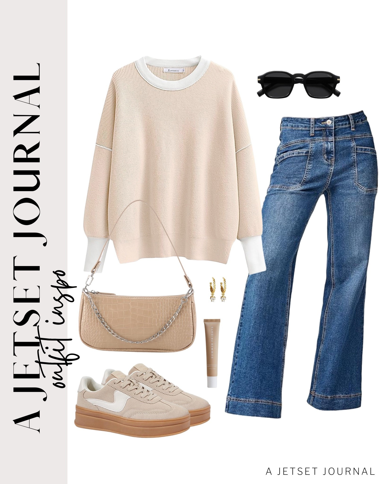 Here’s an easy way to style your new sweater and jeans this fall!
summer fridays lip balm, huggies hoops, wide leg jeans, casual outfit, ways to style, casual outfit inspo, capsule wardrobe, favorite finds, top picks, mom outfit, everyday style, fall style, trendy look, viral style, affordable look, amazon favorites, fall outfit idea

#LTKSeasonal #LTKU #LTKStyleTip