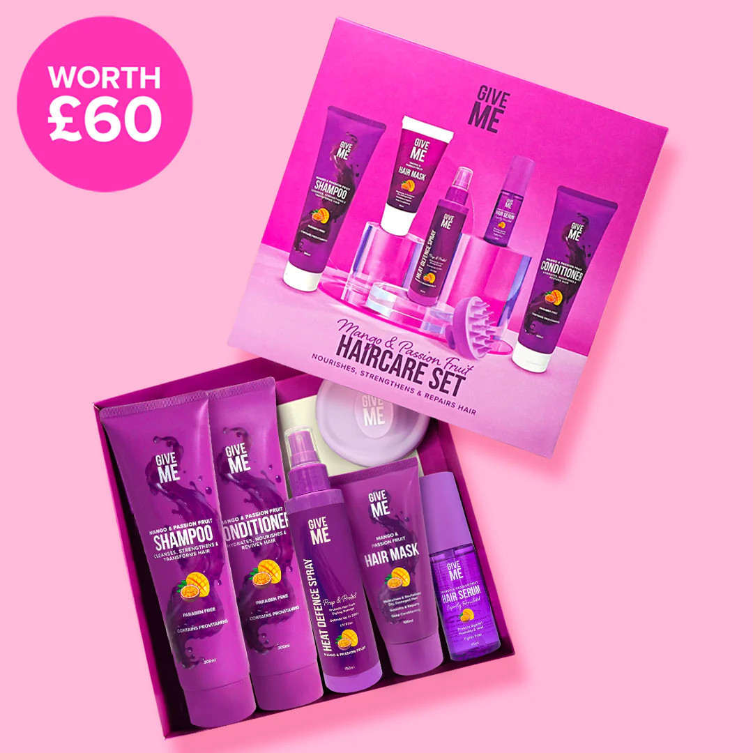 Mango & Passion Fruit Full Haircare Set | Give Me Cosmetics