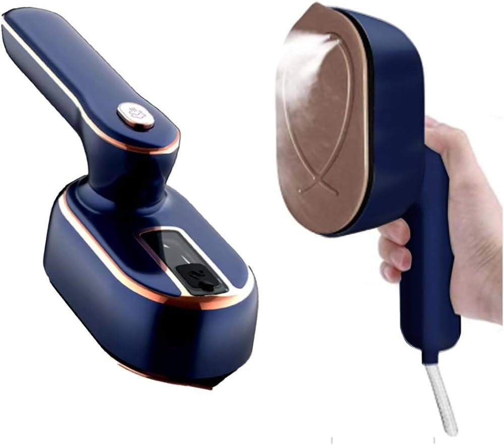 Portable Iron Steamer for Clothes, Compact Travel Size Mini Steamer,180° Foldable Small Iron, 980W H | Amazon (US)