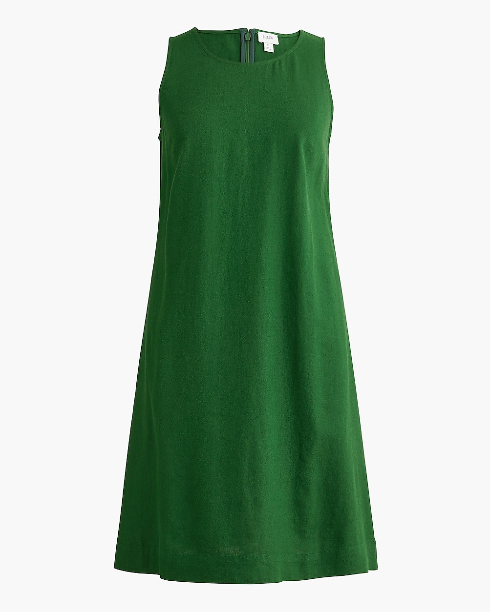 Linen-blend shift mini dress | J.Crew Factory